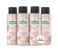 Imperial Leather Pampering Bath Soak, Mallow and Rose Milk, Rich and Creamy Bubble Bath, Gentle Skin Care, Bulk Buy, Pack of 4 x 500 ml