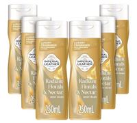 Imperial Leather Radiant Florals & Nectar Body Wash Shower Gel, Signature Oil Blend, Creamy Indulgent Lather, Luxury Fragrance, Bulk Buy, Pack of 6 x 250ml