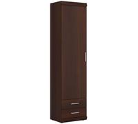 Imperial Mahogany Effect 1 Door Narrow Cabinet