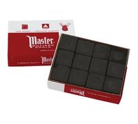 Imperial Master Billiard/Pool Cue Chalk Box, 12 Cubes, Black