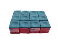 IMPERIAL Master Billiard/Pool Cue Chalk Box, 12 Cubes, Blue