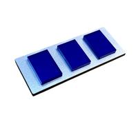 Imperial Officer Rank Bar - Imperial Navy 2nd Lieutenant - Original Trilogy Dimensions - Made from 3mm Acrylic and fitted with a self adhesive Name Badge Magnet on the back.