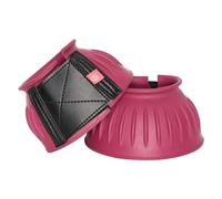 Imperial Riding Bells Boots Heavy Duty Rubber Bell Boots, Secure Fastening, Shock Absorbing & Water Repellent, Training & Riding, Classic Design & Reliable Protection, Pink, XXL