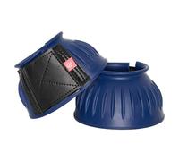 Imperial Riding Bells Boots Heavy Duty Rubber Bell Boots, Secure Fastening, Shock Absorbing & Water Repellent, Training & Riding, Classic Design & Reliable Protection, Royal Blue, XL