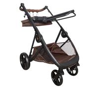 Imperial Riding Carry Light Saddle Truck for Saddles and Other Equipment with Brake Function Navy Chocolate