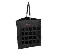 Imperial Riding Corner Hay Net IRH Corner Web Hay Feeder, Space-Saving Corner Hay Net Made of 900D PVC Coated Polyester, Black, 1 Size