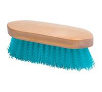 Imperial Riding Dandy Brush Hard – Wooden Back, Effective Dirt Removal – Jade, One Size