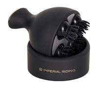 Imperial Riding Grooming & Relaxation IRH Volta Electric Grooming Brush with Rotating Brush Heads, Waterproof Massage Brush for Grooming, Relaxation & Wellness, Black