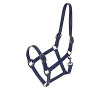 Imperial Riding Headcollar IRH Super-Proof Mat - Waterproof, Dirt-Repellent, Robust PVC-Coated Polyester, Matte Look, Adjustable & Easy Care, Navy, Cob