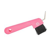 Imperial Riding Hoof Pick with Brush Neon Pink - One Size