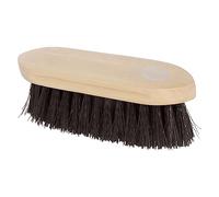 Imperial Riding Horse Dandy Brush Hard Brush Long with Wooden Handle Black