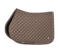 Imperial Riding IRH Basic Cotton VS Saddle Cloth with Diamond Quilting, Glitter Piping and Metal Logo, Straw, Pony