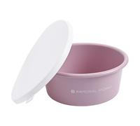Imperial Riding IRH Basic Feeding Bucket with Lid Made of Food-Grade Plastic, 6 L, Mauve, 1 Size