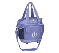 Imperial Riding IRH Basic Grooming Bag with Multiple Compartments, Carry Handles and Shoulder Strap, Blue Rain, 1 Size