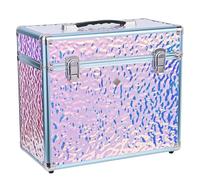 Imperial Riding IRH Basic Slim Line Grooming Box with Elastic Inner Pocket and Lightweight Design, Mermaid, 1 Size