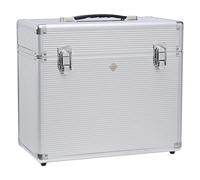 Imperial Riding IRH Basic Slim Line Grooming Box with Elastic Inner Pocket and Lightweight Design, Silver, 1 Size