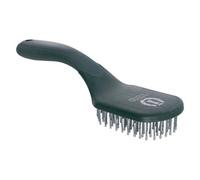 Imperial Riding Irh Boomerang Horse Mane And Tail Brush Forest Green (One Size)