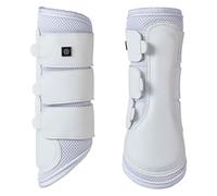 Imperial Riding IRH Cloud Dancer Gaiters, Breathable & Lightweight, Moisture-Regulating, Shock-Absorbing, Polyurethane, Mesh & Neoprene, Optimal Leg Protection for Training & Everyday Use, White, Full