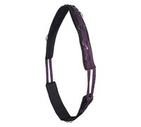Imperial Riding IRH Deluxe Extra Lunging Belt Ergonomic Shape with Wither-free Metal Rings Blackberry Full