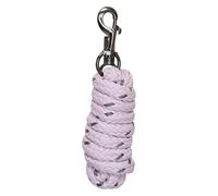 Imperial Riding IRH Deluxe Lead Rope with Lurex Thread, Carabiner Hook, Coated Nylon, Lilac