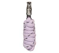 Imperial Riding IRH Deluxe Lead Rope with Lurex Thread, Panic Hook, Coated Nylon, Lilac