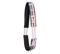 Imperial Riding IRH Deluxe Lunging Belt Polyester with Neoprene Lining and Metal Rings Blue Rain Cob