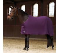 Imperial Riding IRH Fundamental Basic Cooler Blanket, Functional & Breathable, Sweat-Absorbing Polar Fleece Front Closure, Quick Drying Fleece Blanket for Horses, Fig, 115