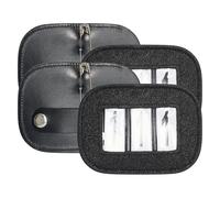 Imperial Riding IRH Glitter Square Tournament Number Holders with Glitter, Three Digit, Set of 2, Black, 1SIZE