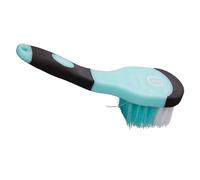 Imperial Riding IRH Grip Hoof Brush, Robust Hoof Brush with Effective Bristles, Brush with Ergonomic Handle for Thorough Hoof Cleaning, Aquamarine Black