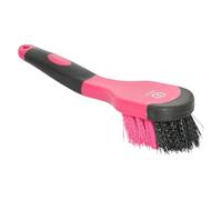 Imperial Riding IRH Grip Hoof Brush, Robust Hoof Brush with Effective Bristles, Brush with Ergonomic Handle for Thorough Hoof Cleaning, Neon Pink