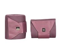 Imperial Riding IRH Lovely Bandages, Set of 4, Soft Jersey Fleece, Breathable & Dimensionally Stable, Fastening, Metal Accents, Horse Bandages for Training and Everyday Life, Classy Pink