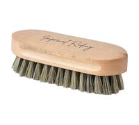 Imperial Riding IRH Natural Coarse Brush, Robust Horse Brush with Hard Natural Bristles, Thorough Fur Cleaning with Wooden Back for Everyday Stable Life