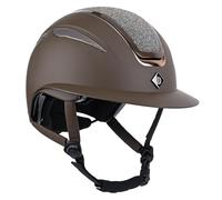 Imperial Riding IRH Olania Deluxe Big Visor Riding Hat with Large Visor, Brown, M
