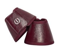 Imperial Riding IRH Rebel Boots Shiny Bell Boots in Rebel Design with Shock Absorbing Protection, Stylish Look for Training and Tournament, PU Material for Durability, Fig, Pony