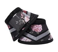 Imperial Riding IRH Reflective, 3M Reflectors, Shockproof, Robust Fastening, Safe & Durable for Training and Riding, Fower Print, XL