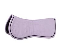 Imperial Riding IRH Suede Saddle Pad Shock Absorbing Half Pad with Fleece, Wisteria, Full