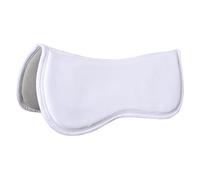 Imperial Riding IRH Suede Shock Absorbing Half Pad with Fleece White Full