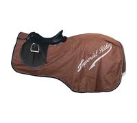 Imperial Riding IRH Super-Dry 0 g Waterproof Horse Cooler and Training Blanket without Filling with Fastening, Tail Flap and Reflective Details, Walnut, 2XL