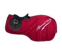 Imperial Riding IRH Super-Dry 0 g Waterproof Horse Cooler and Training Blanket without Filling with Fastening, Tail Flap and Reflective Details, Red, M