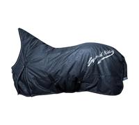 Imperial Riding IRH Super-Dry Outdoor Blanket, 300 g, Waterproof & Breathable, 600D Polyester, 300 g Filling, Warm Winter Blanket for Horses, Robust & Easy Care, Navy, 165
