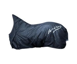 Imperial Riding IRH Super-Dry Outdoor Blanket, 300 g, Waterproof & Breathable, 600D Polyester, 300 g Filling, Warm Winter Blanket for Horses, Robust & Easy Care, Navy, 115