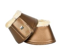 Imperial Riding IRHLovely, Shock Absorbing & Anti-Friction Bell Boots with Neoprene Lining and Fastening, Robust Bell Boots for Training & Everyday Use, Cappuccino, Cob