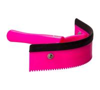 Imperial Riding Plastic Half Round Horse Sweat Scraper Neon Pink (One Size)
