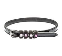 Imperial Riding Spurstraps Leather IRH Pardouz-Black Black-Amethyst
