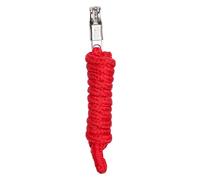 Imperial Riding Tie Rope with Panic Hook, Heavy Duty Polypropylene Lead Rope, Tango Red