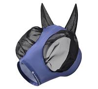 Imperial Riding Trail Ride Basic Fly Mask Elastic Insect Protection Medium Blue Pony