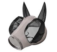 Imperial Riding Trail Ride Basic Fly Mask Elastic Insect Protection Taupe Pony