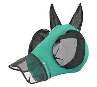 Imperial Riding Trail Ride Fly Mask with Nose Guard Turquoise Cob