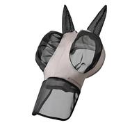 Imperial Riding Trail Ride Fly Mask with Nose Protection, Taupe, Xfull