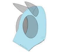 Imperial Riding Trail Ride Fly Mask Without Nose Guard Blue Pony